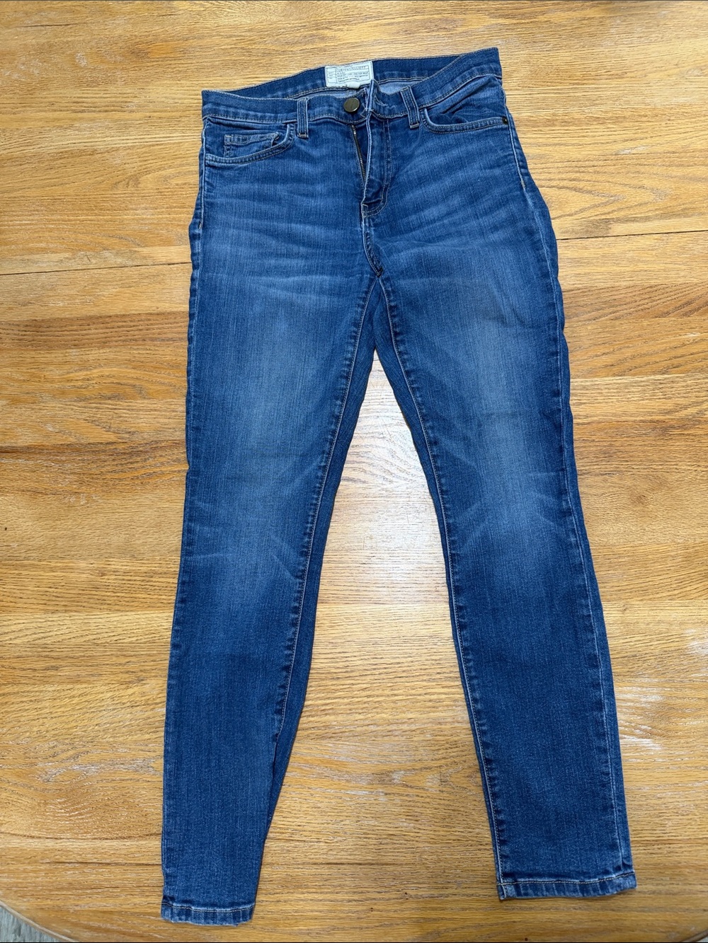 Current Elliott Jeans Women 27 Dark Wash Skinny Denim USA Made